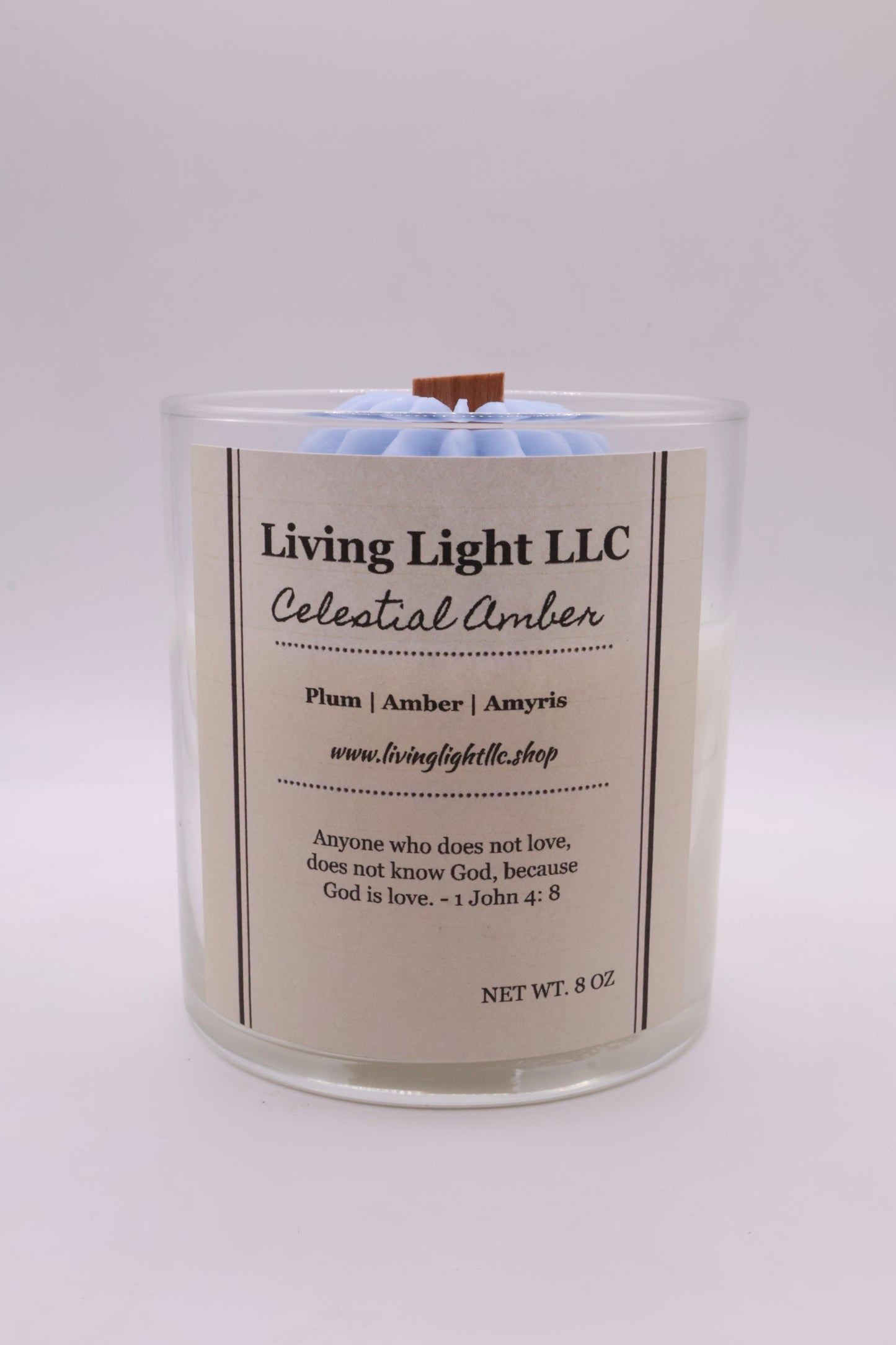 Celestial Amber |  Crackling Wood Wick
